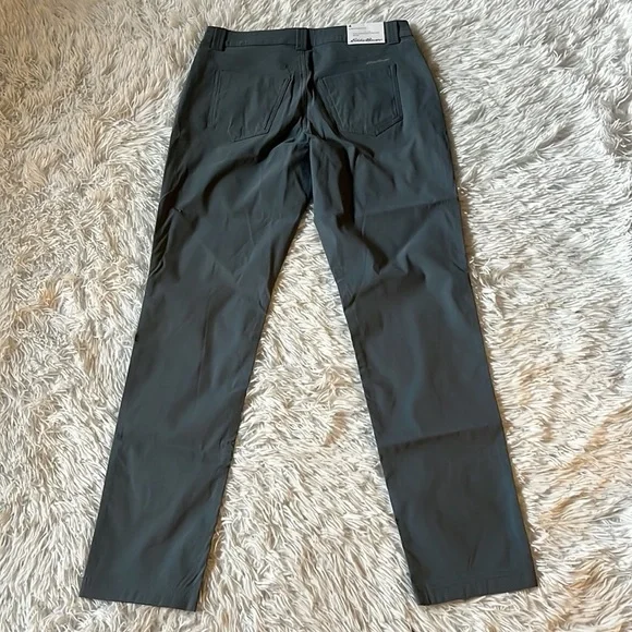 Eddie Bauer Women's Rainier Pants straight pant graphite size 4 - Picture 14 of 14